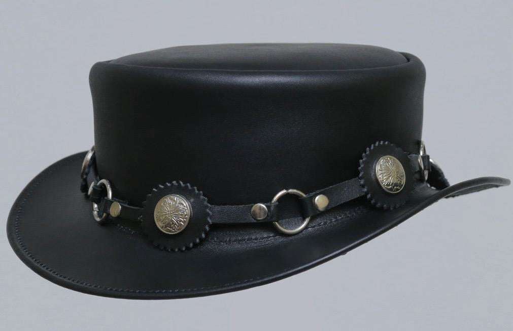 Men's Real Leather Western Cowboy Hat Top Quality Hat Best Gift Unisex