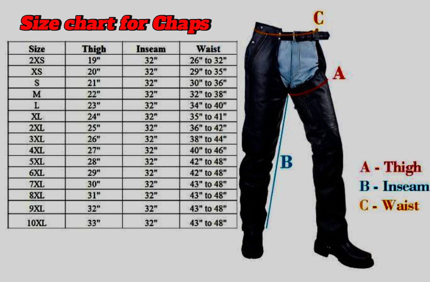 Western style Vintage Fashion Cowboy Suede Leather Horse Riding, Bike riding Chaps