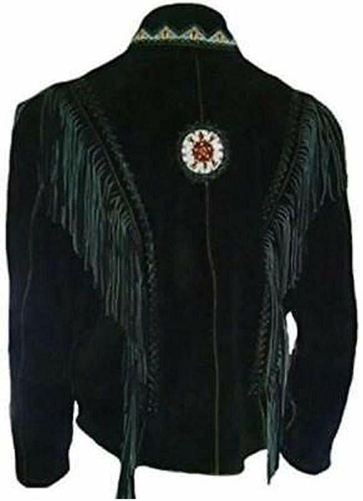 Fringe Suede Jacket western style