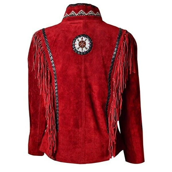 Women's Western Suede Fringe Jacket